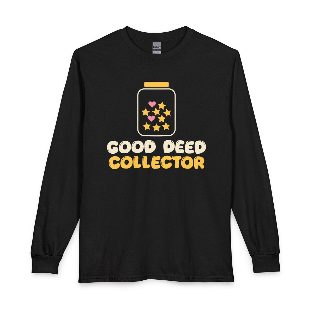 Good Deed Collector Ramadan Long Sleeve Shirt in Black – AdabStars