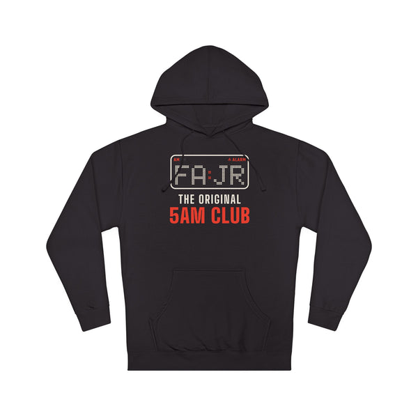 Fajr: The Original 5AM Club Islamic Hoodie in Black – AdabStars