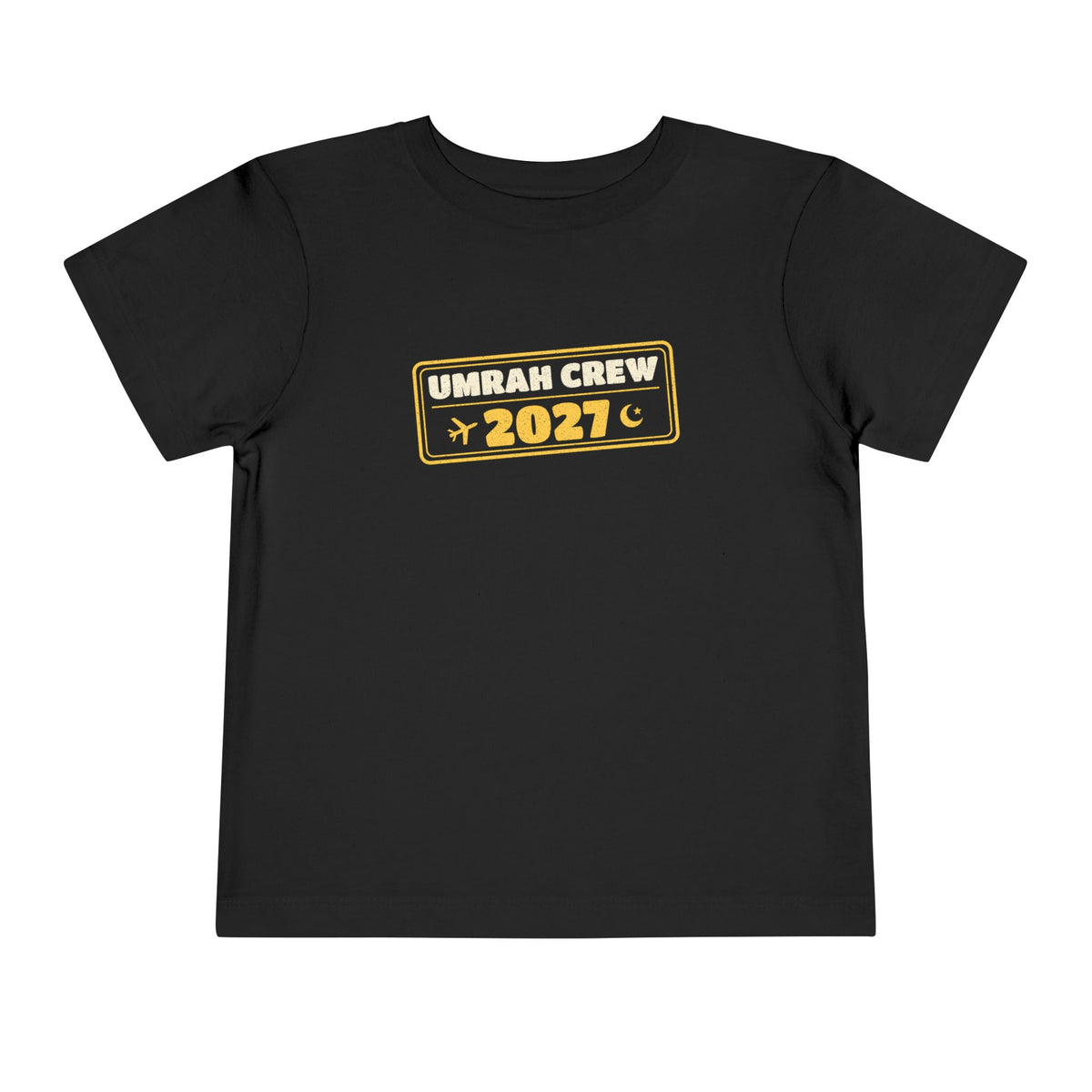 Umrah Crew 2027 Toddler T-Shirt in Black – AdabStars