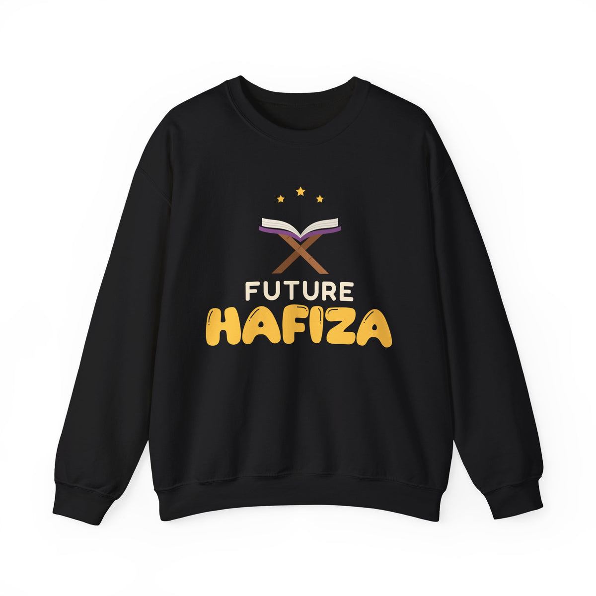 Future Hafiza Islamic Crewneck Sweatshirt in Black – AdabStars