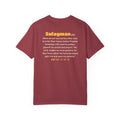 Be Like Sulayman (AS) Heavyweight Tee | Prophet Sulayman (Solomon) Gratitude Story, Qur'an 27:18-19 on the Back | AdabStars