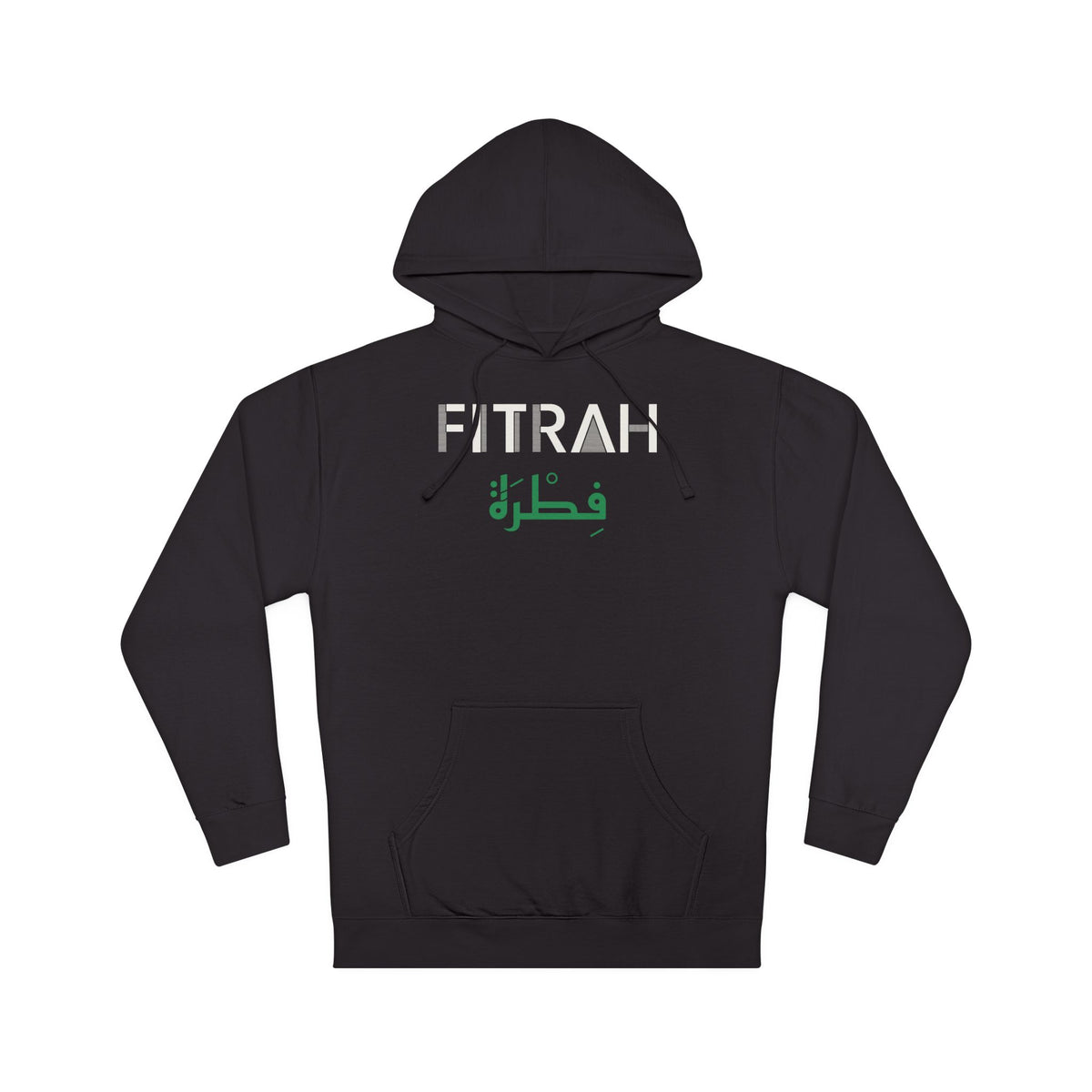 Fitrah Dual Language Hoodie in Black – AdabStars
