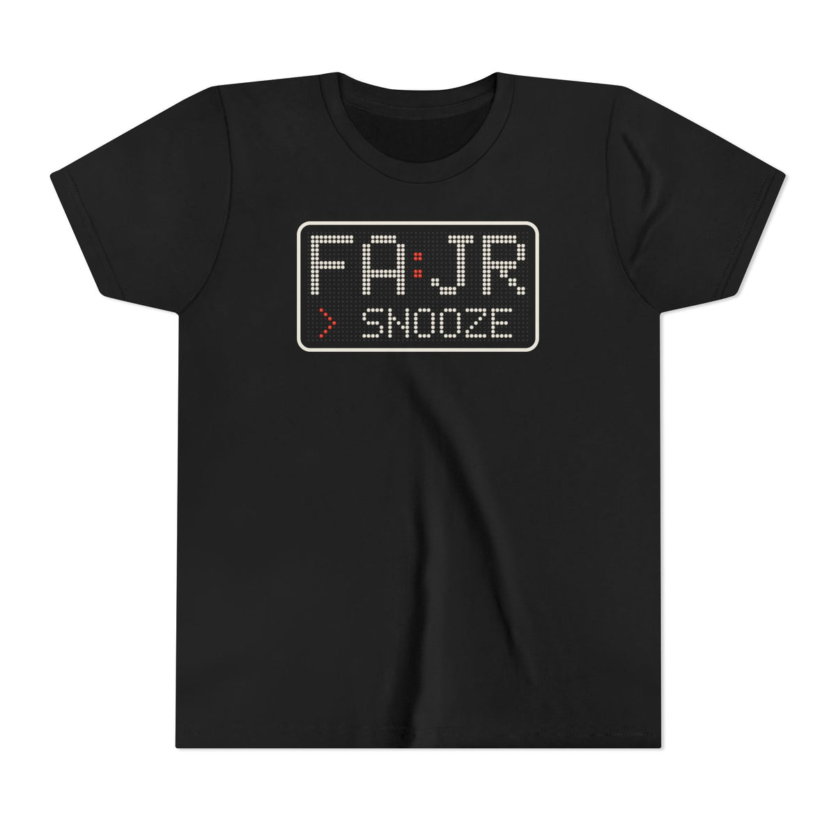 Fajr > Snooze Islamic Kids T-Shirt in Black – AdabStars