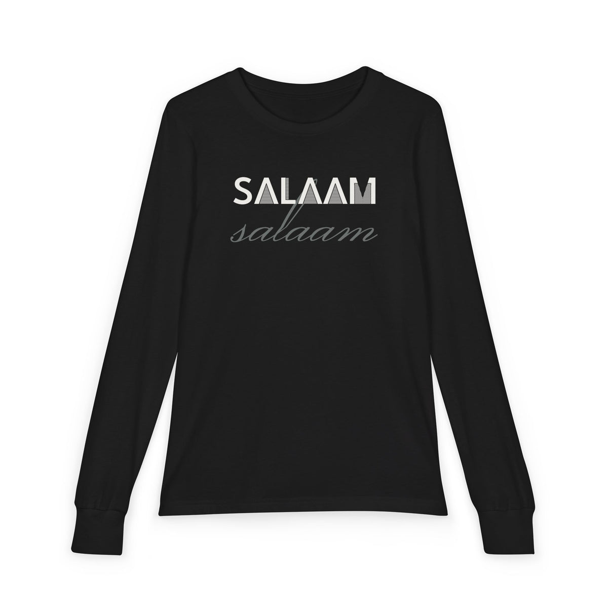 Salaam Islamic Kids Kids Long Sleeve Shirt in Black – AdabStars