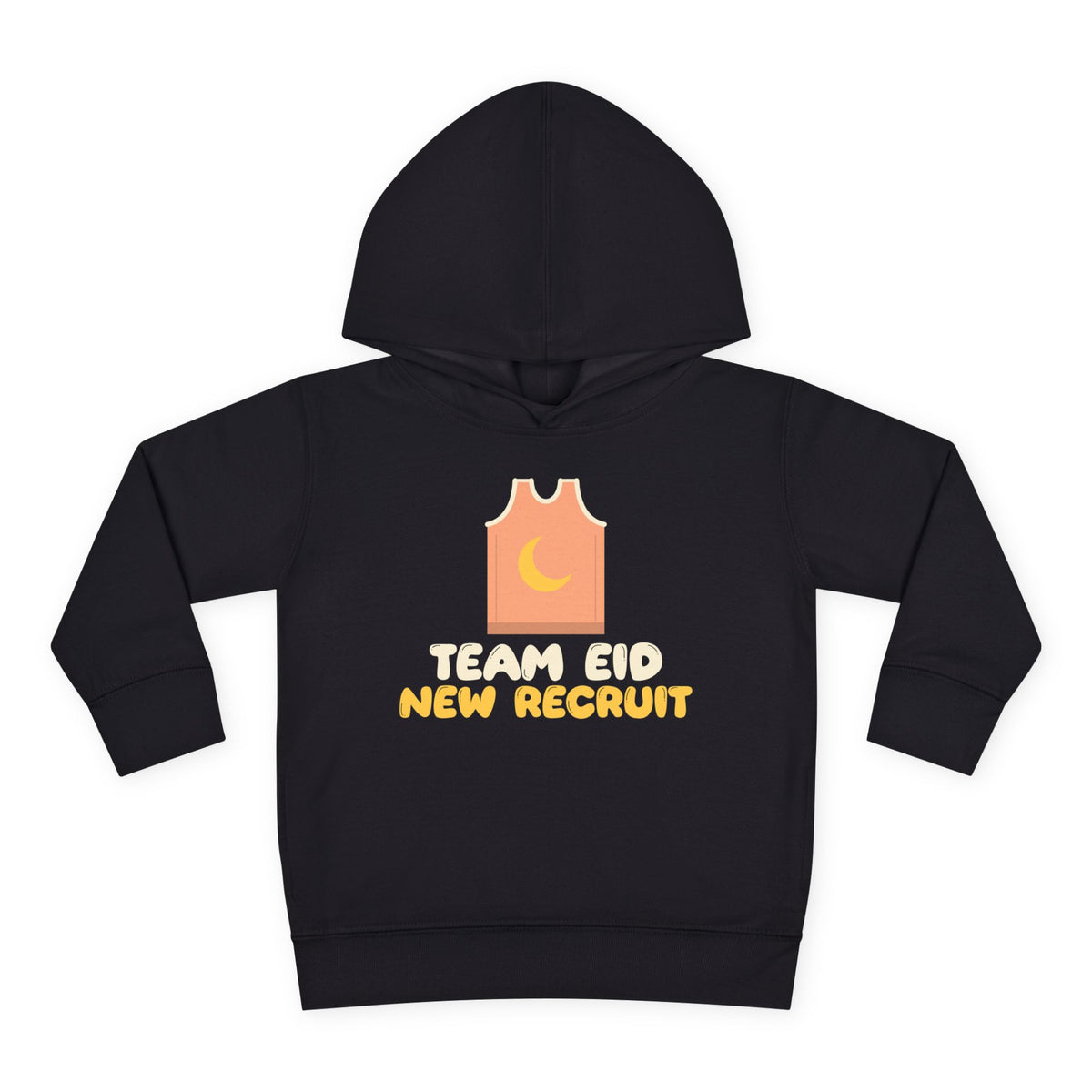 Team Eid New Recruit Toddler Hoodie in Black – AdabStars