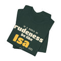 Be Like Isa (AS) Shirt, Front Print | Prophet Isa (Jesus) Gentleness Story | AdabStars