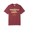 Be Like Ayyub (AS) Heavyweight Tee | Prophet Ayyub (Job) Patience Story, Qur'an 38:41-44 on the Back | AdabStars