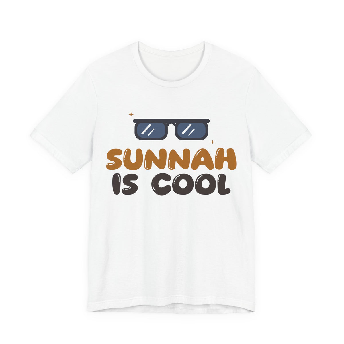 Sunnah Is Cool Islamic Unisex T-Shirt in White – AdabStars