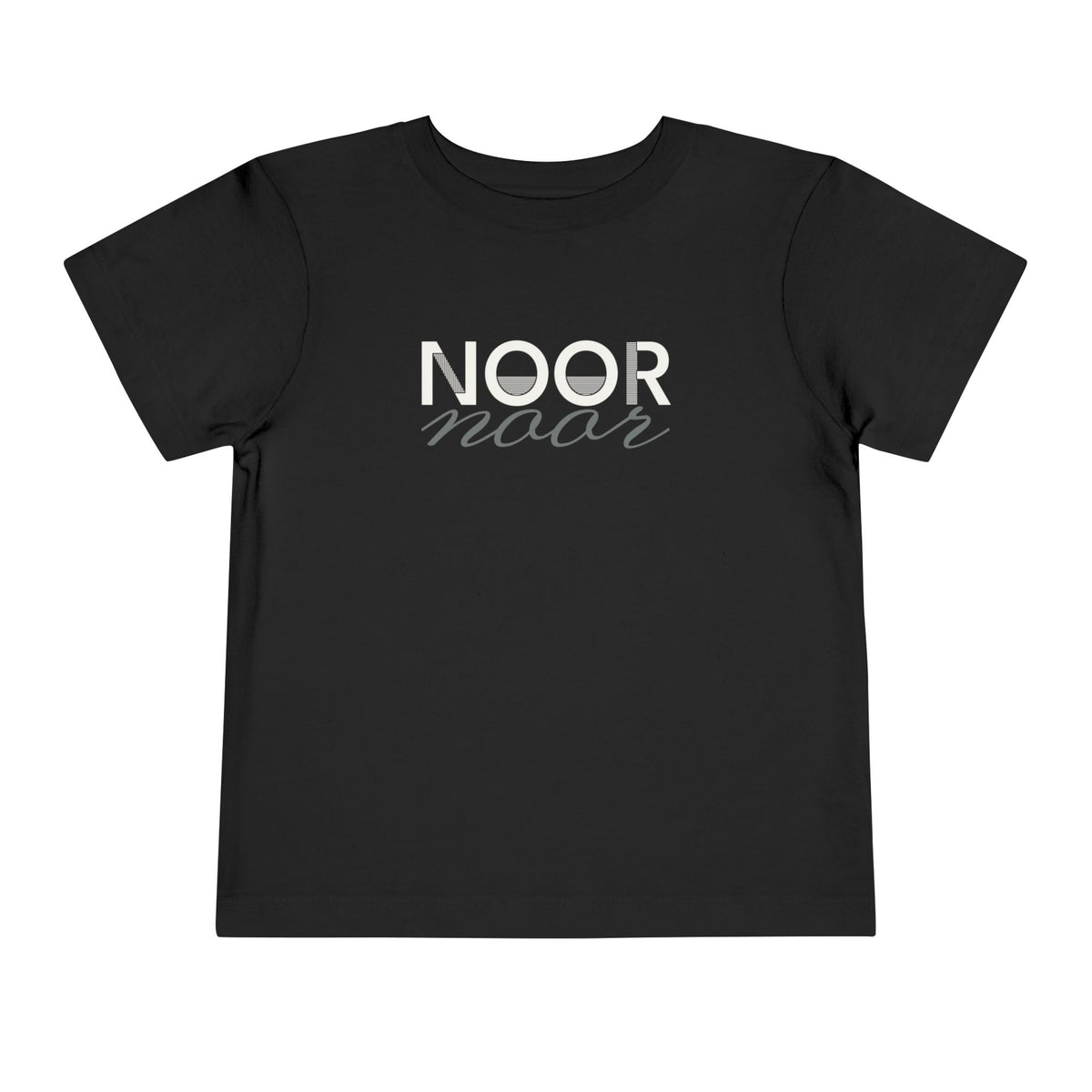 Noor Islamic Toddler T-Shirt in Black – AdabStars