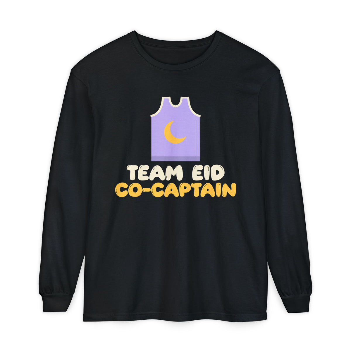 Team Eid Co-Captain Long Sleeve Shirt | -Captain Basketball Siblings Lilac Jersey Set | AdabStars Islamic Kids Apparel