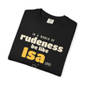 Be Like Isa (AS) Heavyweight Tee, Front Print | Prophet Isa (Jesus) Gentleness Story | AdabStars