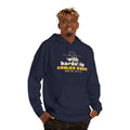 With Hardship Comes Ease Hoodie | Surah Ash-Sharh Qur'an 94:5-6 on the Back Islamic Reminder | AdabStars