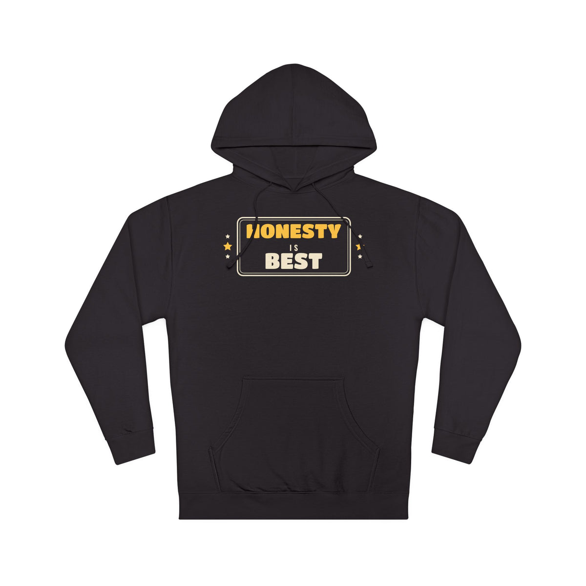 Honesty Is Best Islamic Hoodie | Adab Kids Honesty Is Best Truthful Manners Retro Badge | AdabStars Islamic Kids Apparel