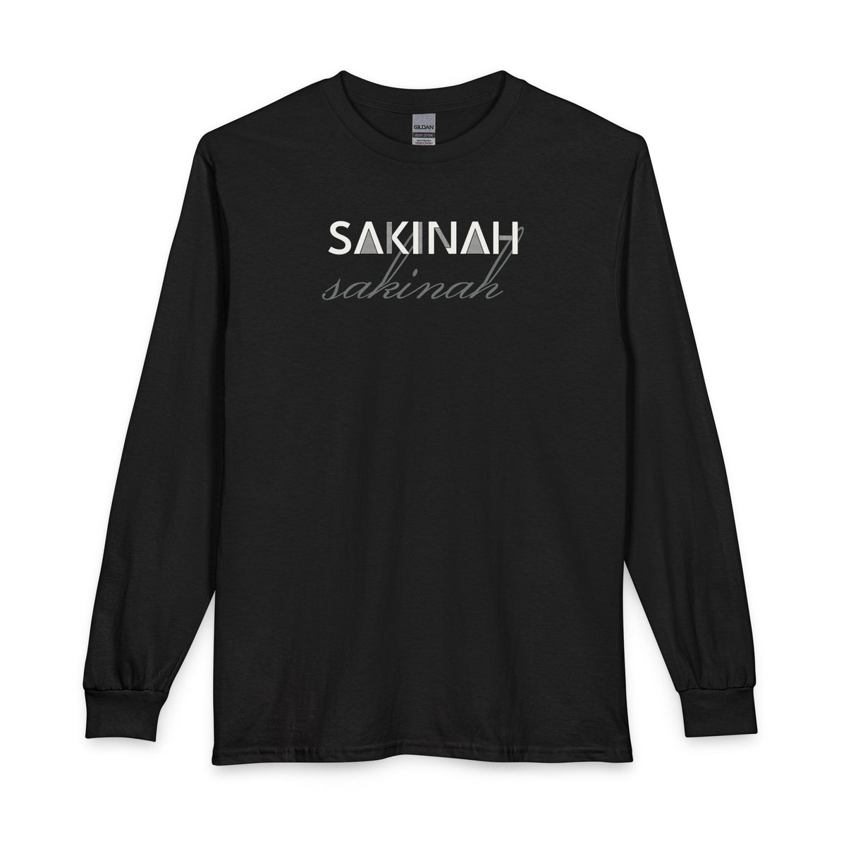 Sakinah Islamic Long Sleeve Shirt in Black – AdabStars