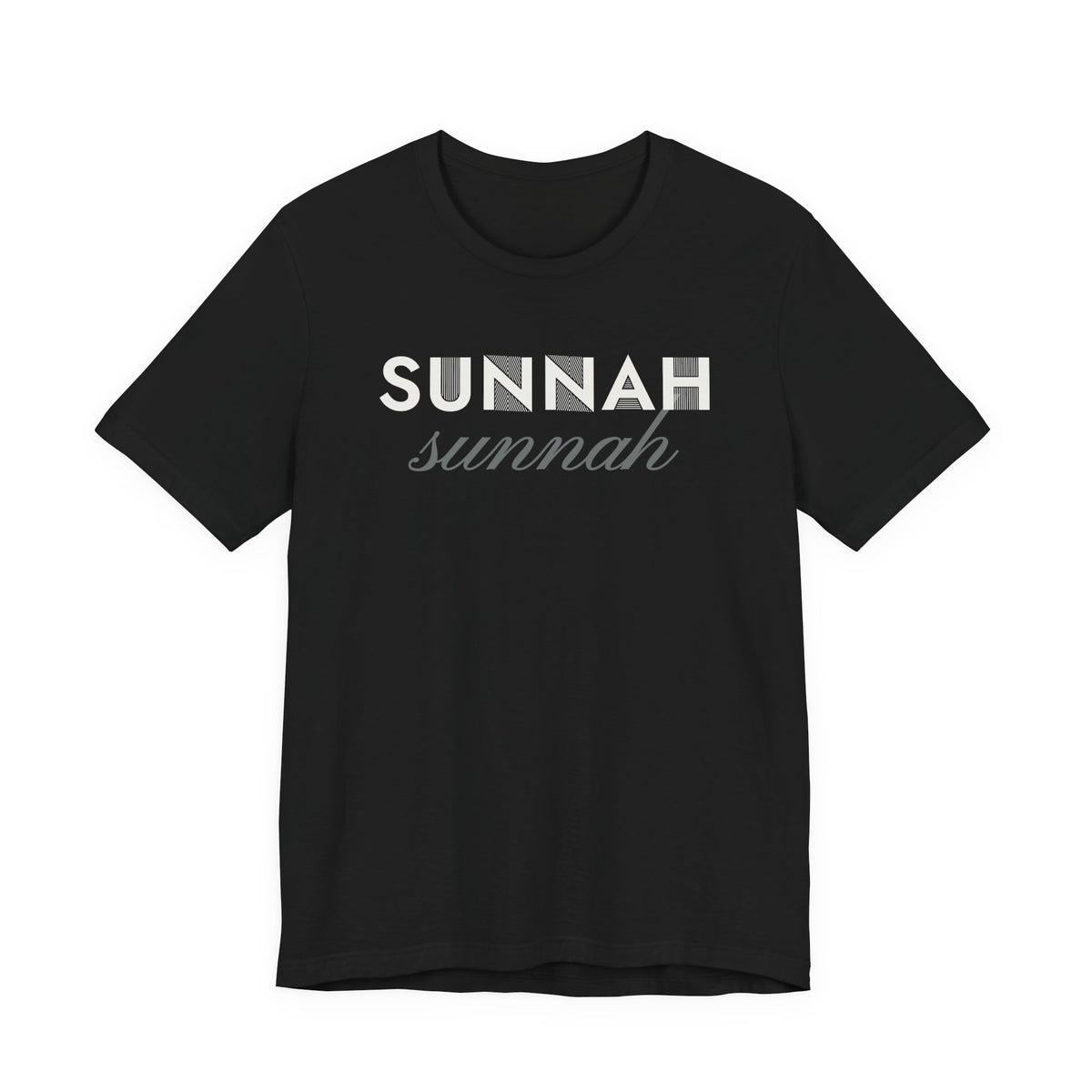 Sunnah Islamic Shirt | Islamic Way of the Prophet Typography Ramadan | AdabStars Islamic Apparel