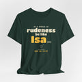 Be Like Isa (AS) Shirt, Front Print | Prophet Isa (Jesus) Gentleness Story | AdabStars