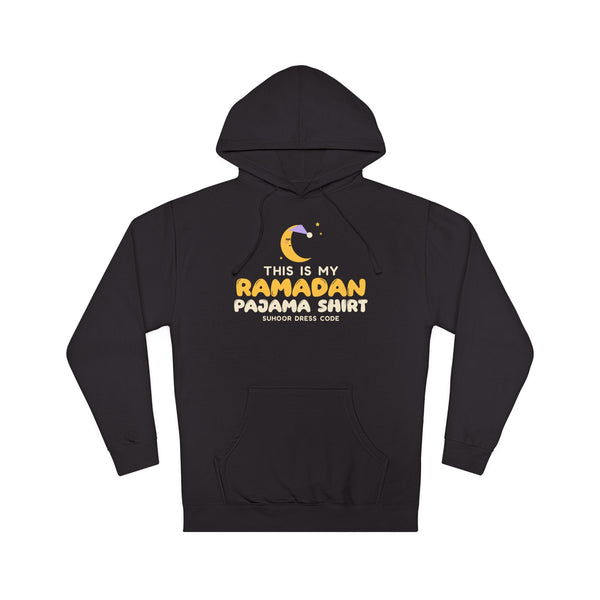 This Is My Ramadan Pajama Shirt Hoodie in Black – AdabStars