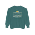 Be Like Isa (AS) Sweatshirt | Prophet Isa (Jesus) Gentleness Story, Qur'an 19:30-32 on the Back | AdabStars