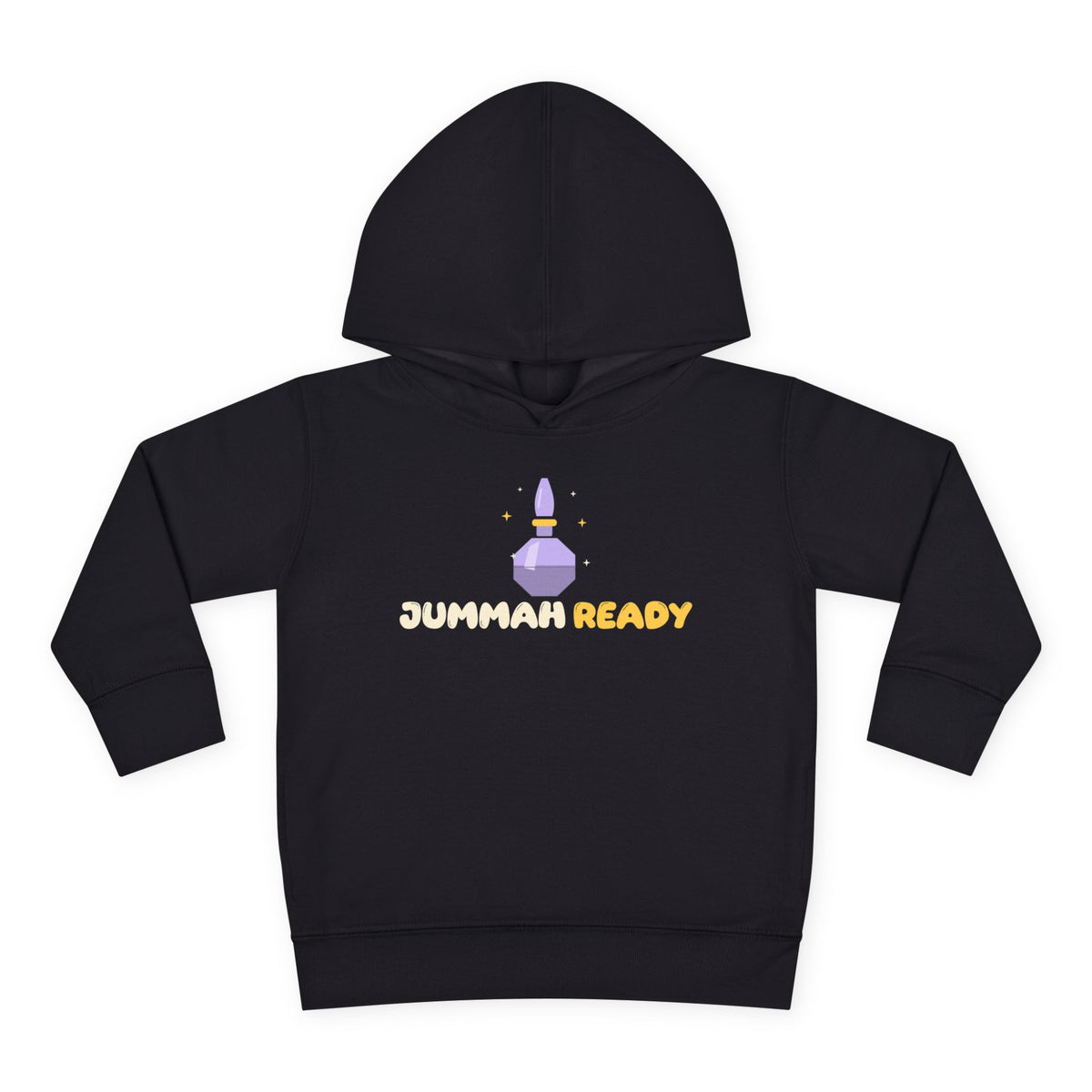 Jummah Ready Islamic Toddler Hoodie in Black – AdabStars