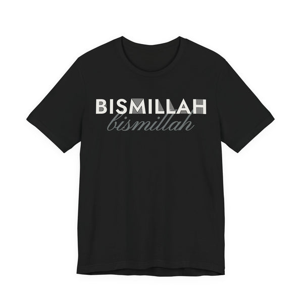 Bismillah Islamic Shirt | Islamic In the Name of God Modest Streetwear | AdabStars Islamic Apparel