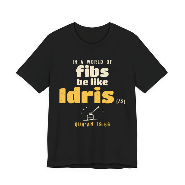 Be Like Idris (AS) Unisex T-Shirt in Black – AdabStars