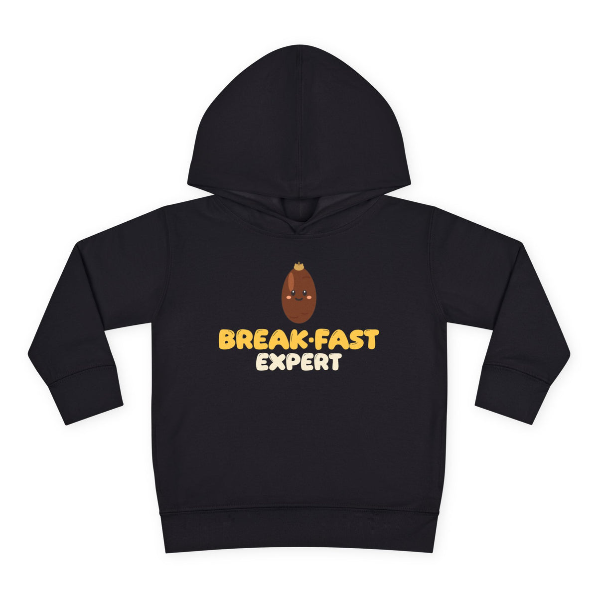 Break Fast Expert Toddler Hoodie in Black – AdabStars
