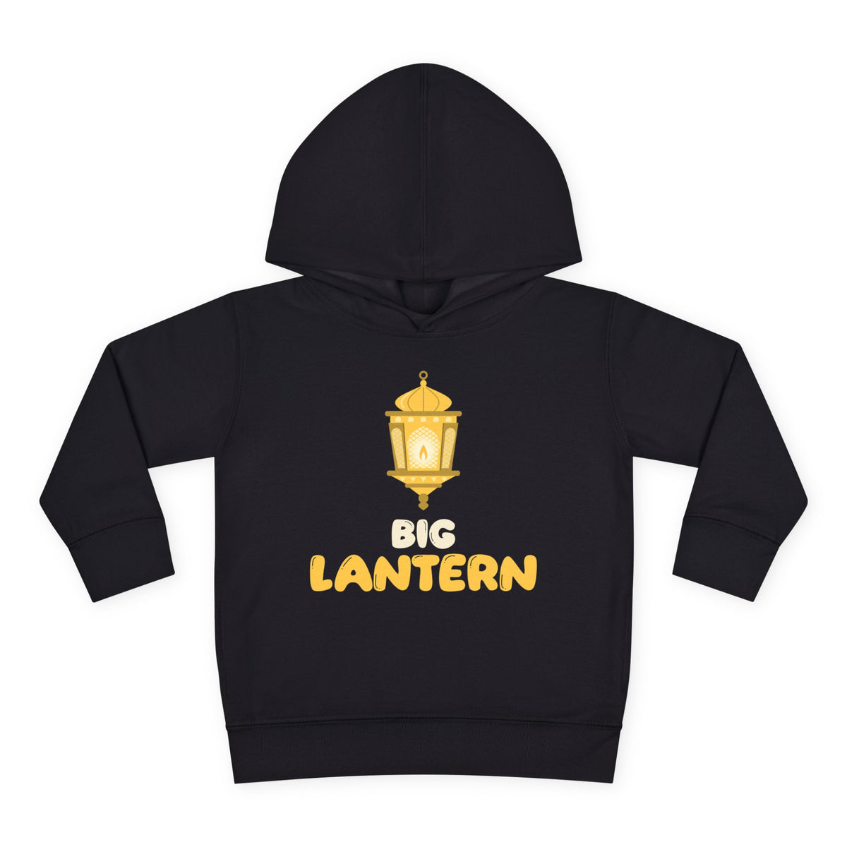 Big Lantern Ramadan Toddler Hoodie in Black – AdabStars