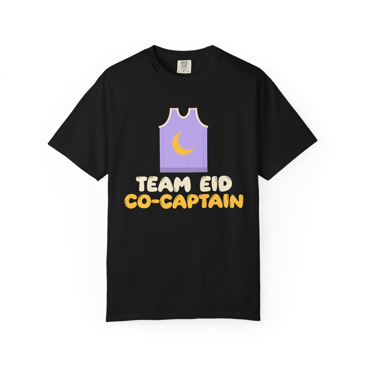 Team Eid Co-Captain Heavyweight T-Shirt in Black – AdabStars