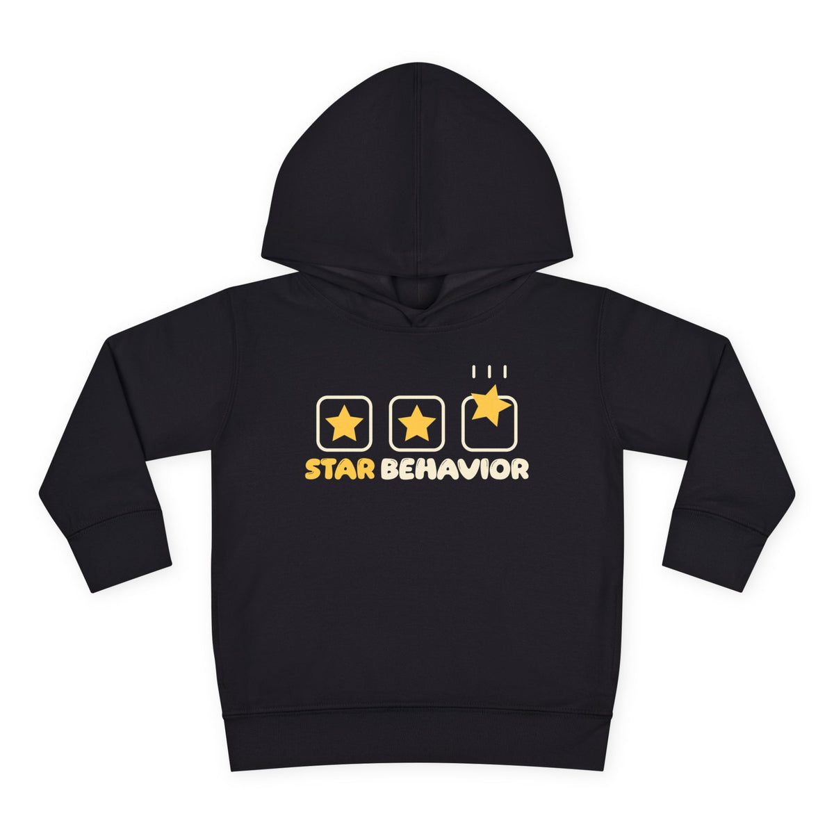 Star Behavior Islamic Toddler Hoodie in Black – AdabStars
