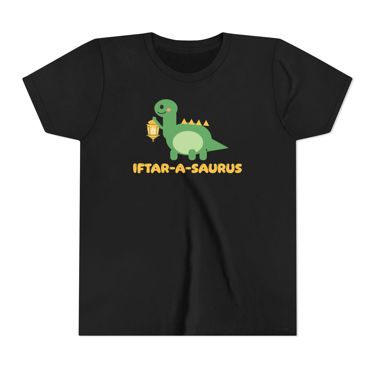 Iftar-A-Saurus Ramadan Kids Tee | Ramadan Kids Dinosaur Lantern Dino Pun | AdabStars Islamic Kids Apparel
