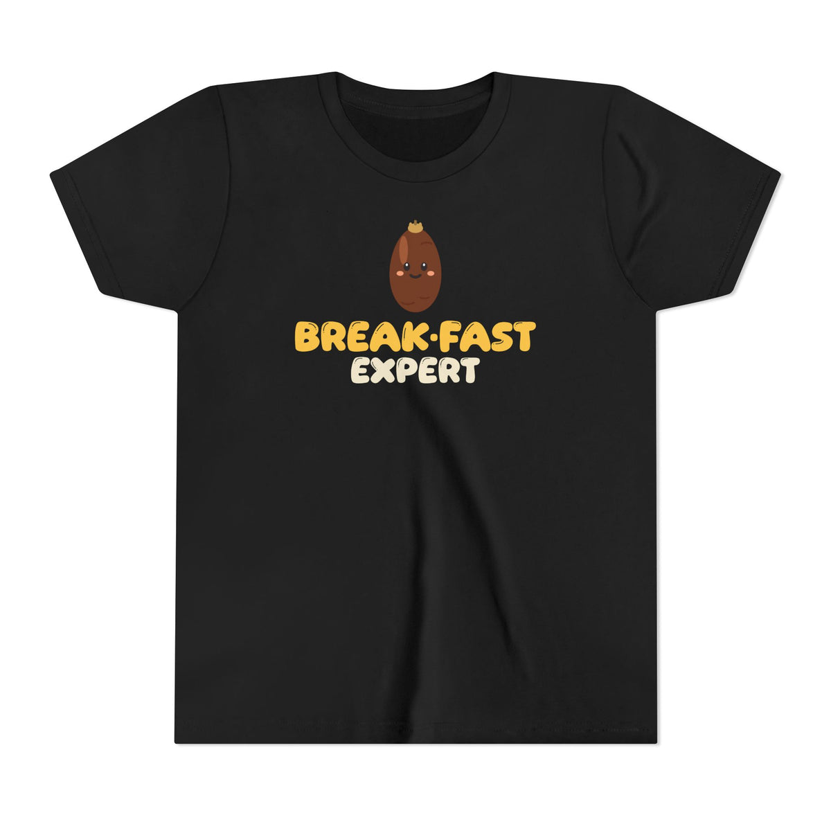 Break Fast Expert Kids Tee | Ramadan Iftar Kids Date Food Pun | AdabStars Islamic Kids Apparel