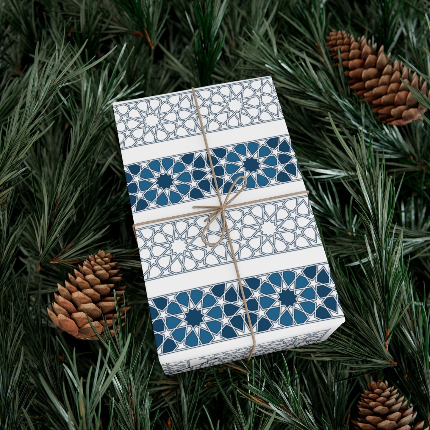 Wrapping Paper - Islamic Geometric Art Pattern Gift Wrap Papers