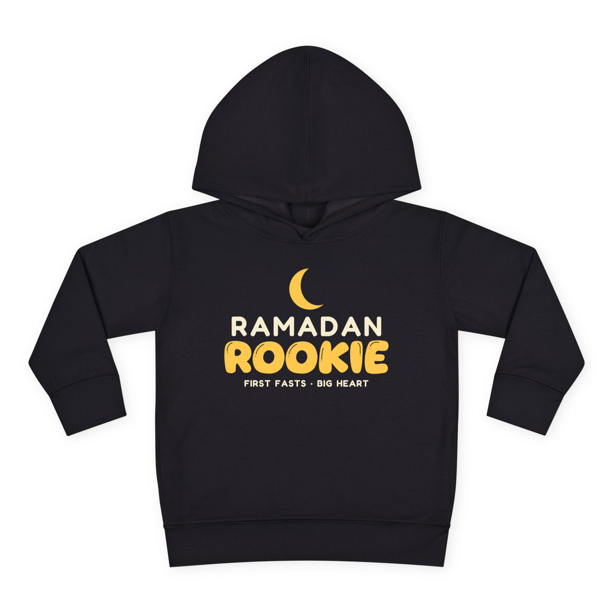 Ramadan Rookie Toddler Hoodie in Black – AdabStars