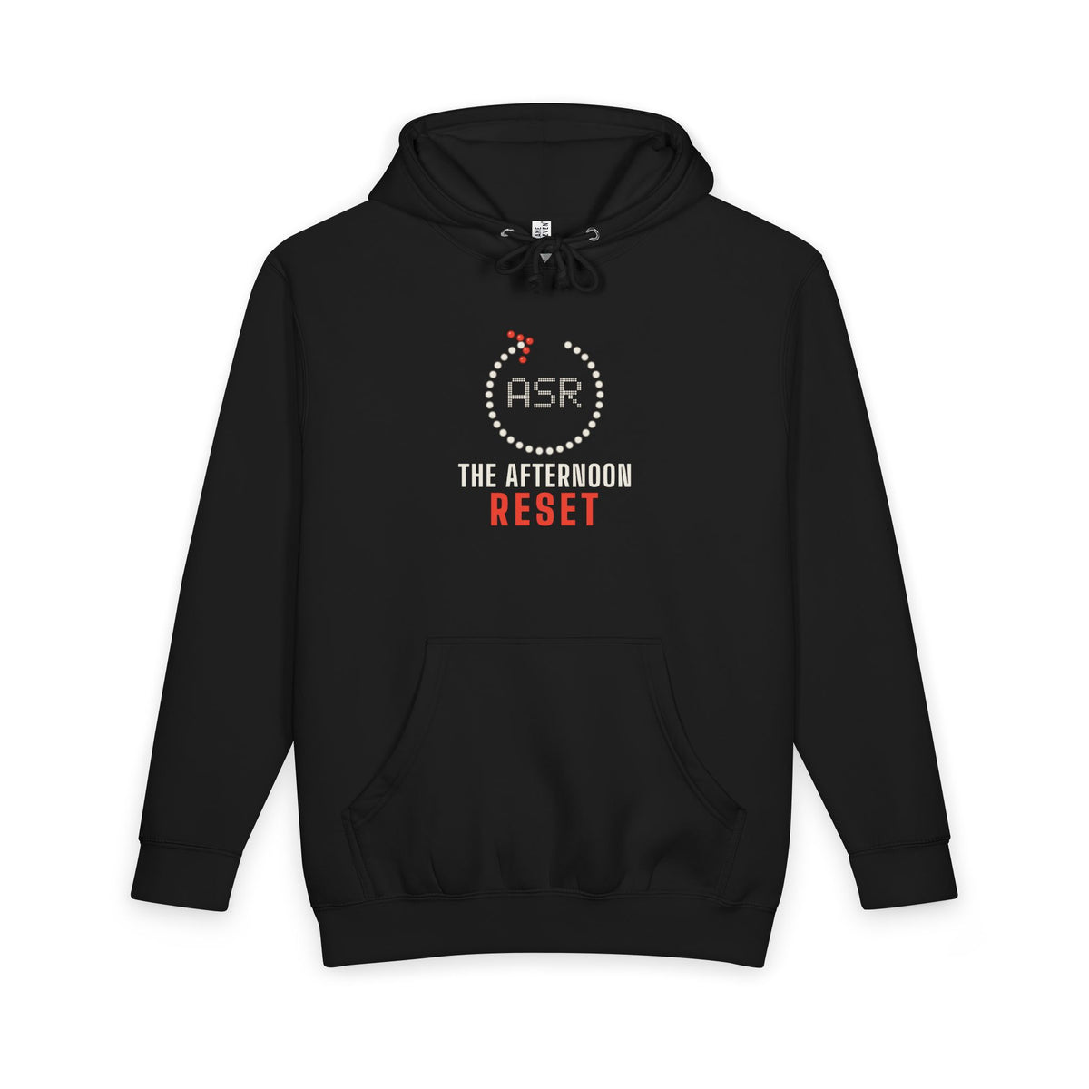 Asr: The Afternoon Reset Islamic Heavyweight Premium Heavyweight Hoodie in Black – AdabStars