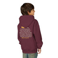 Be Like Yunus (AS) Kids Hoodie | Prophet Yunus (Jonah) Hope Story, Qur'an 21:87-88 on the Back | AdabStars