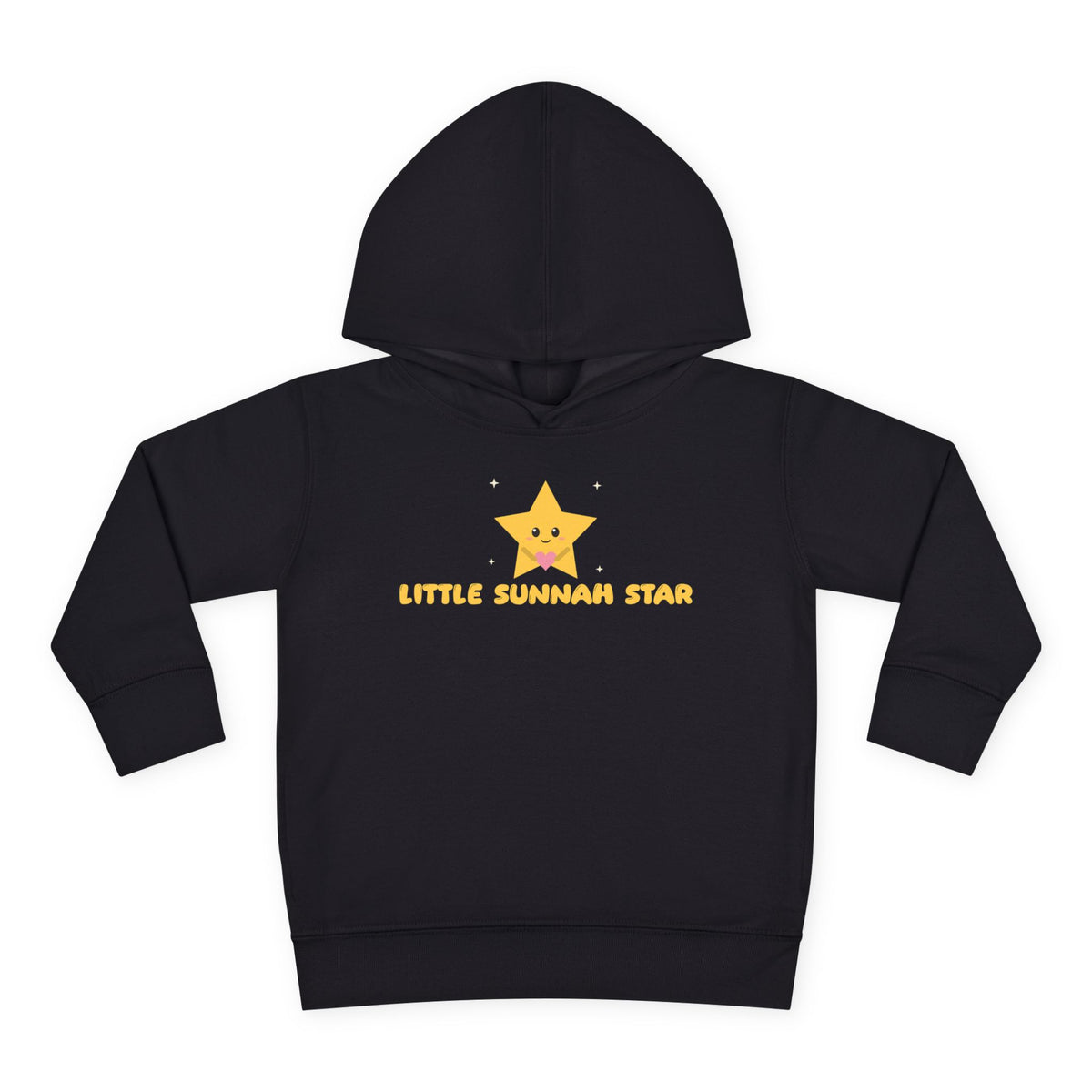 Little Sunnah Star Islamic Toddler Hoodie in Black – AdabStars