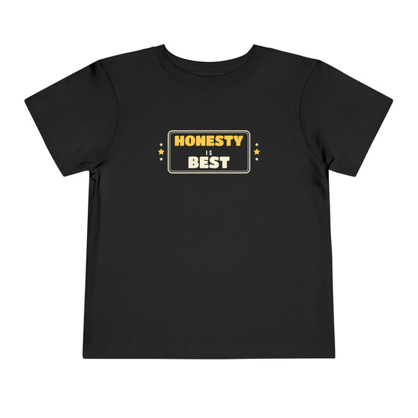 Honesty Is Best Toddler T-Shirt in Black – AdabStars