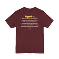 Be Like Ayyub (AS) Shirt | Prophet Ayyub (Job) Patience Story, Qur'an 38:41-44 on the Back | AdabStars