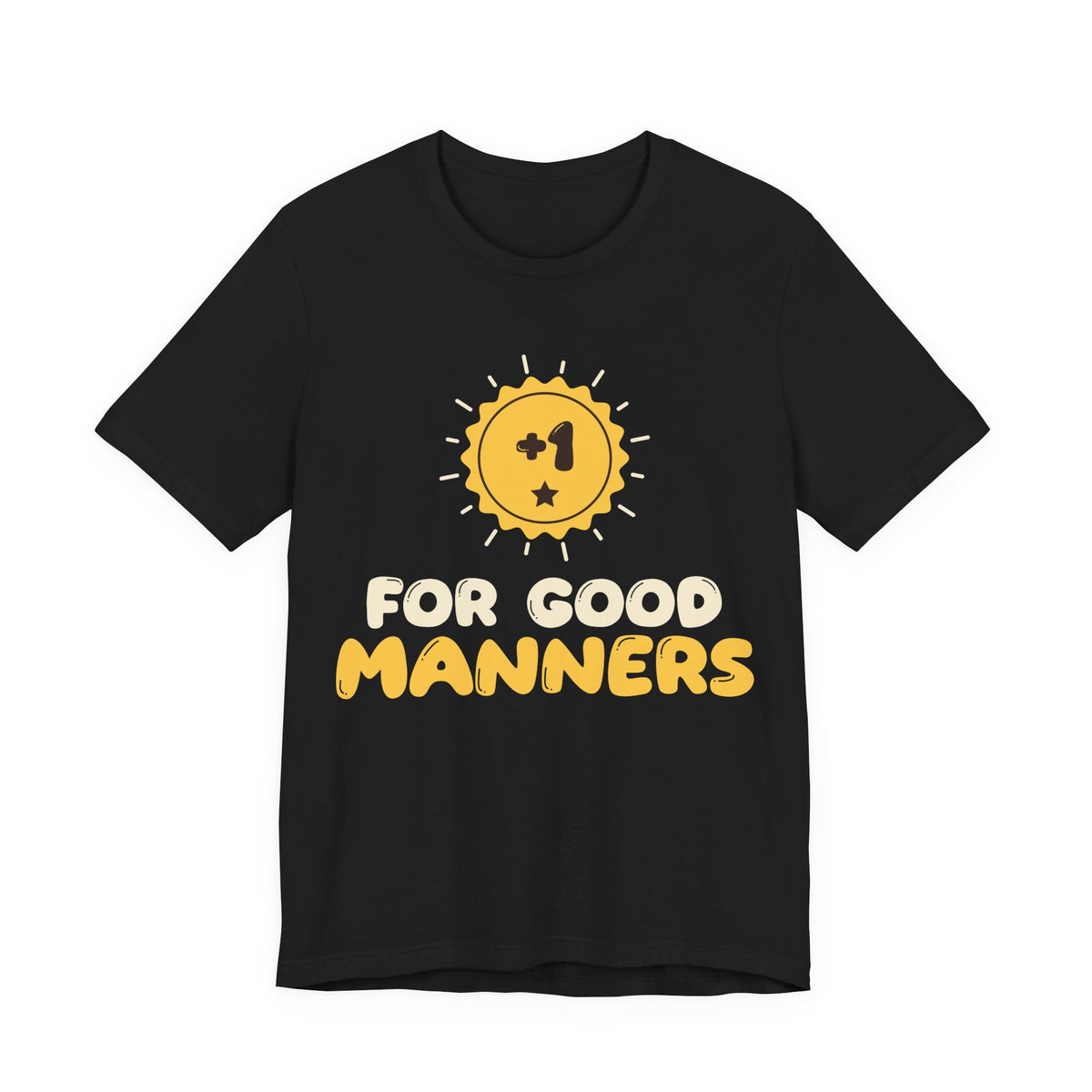 Plus One Star Islamic Shirt | Good Manners Kids Plus One Star Reward Badge Adab Muslim | AdabStars Islamic Kids Apparel