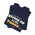 Be Like Yunus (AS) Shirt, Front Print | Prophet Yunus (Jonah) Hope Story | AdabStars