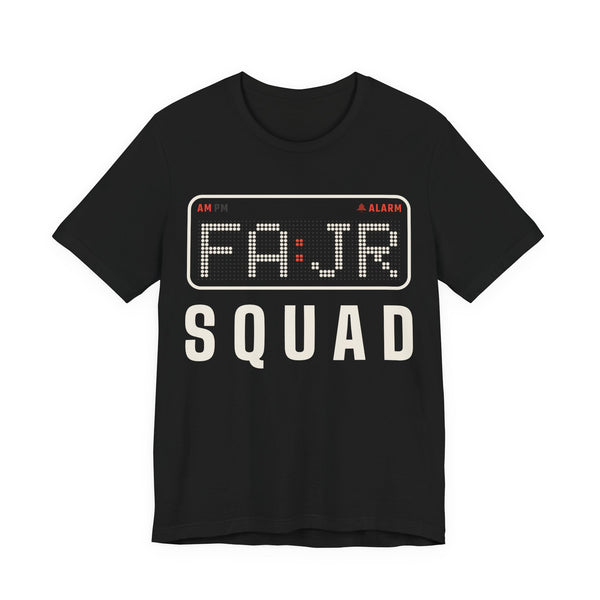 Fajr Squad Islamic Unisex T-Shirt in Black – AdabStars