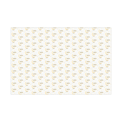 Wrapping Paper - Eid Mubarak in Arabic Crescent Moon and Stars Gift Wrap Papers