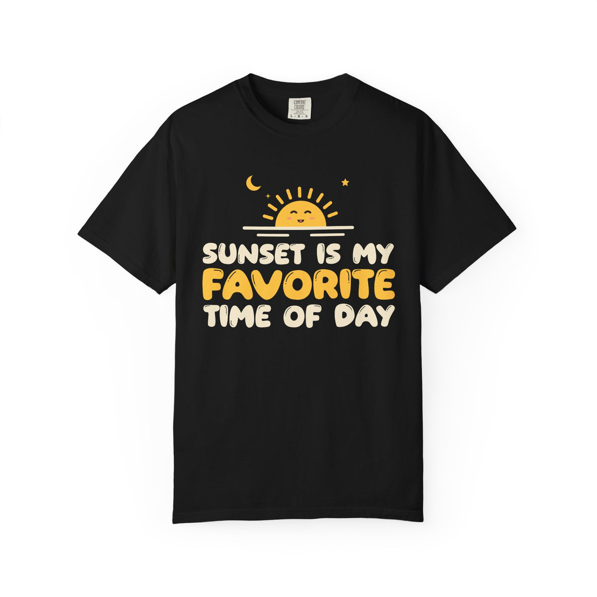 Sunset Is My Favorite Time Of Day Ramadan Heavyweight Tee | Ramadan Sunset Is My Favorite Time Of Day Iftar Funny | AdabStars Islamic Apparel