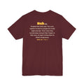 Be Like Nuh (AS) Shirt | Prophet Nuh (Noah) Perseverance Story, Qur'an 71:5-7 on the Back | AdabStars