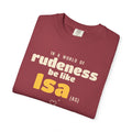 Be Like Isa (AS) Heavyweight Tee, Front Print | Prophet Isa (Jesus) Gentleness Story | AdabStars
