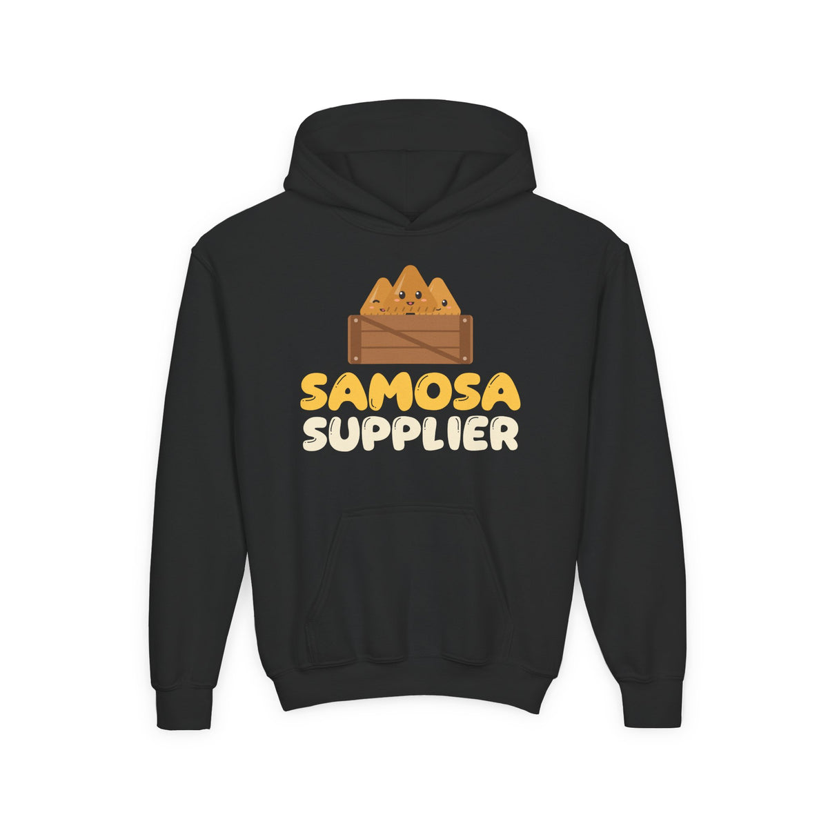 Samosa Supplier Ramadan Kids Hoodie | Ramadan Iftar Funny Desi Food Family Role | AdabStars Islamic Apparel