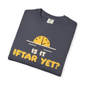 Is It Iftar Yet? Ramadan Heavyweight Tee | Ramadan Kids Sunset Countdown Fasting | AdabStars Islamic Apparel