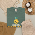 I Did My First Fast Ramadan Heavyweight Tee | Ramadan Kids Milestone Medal Proud | AdabStars Islamic Kids Apparel
