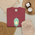 Baba Lantern Ramadan Heavyweight Tee | Ramadan Dad Matching Family Lanterns Eid | AdabStars Islamic Apparel