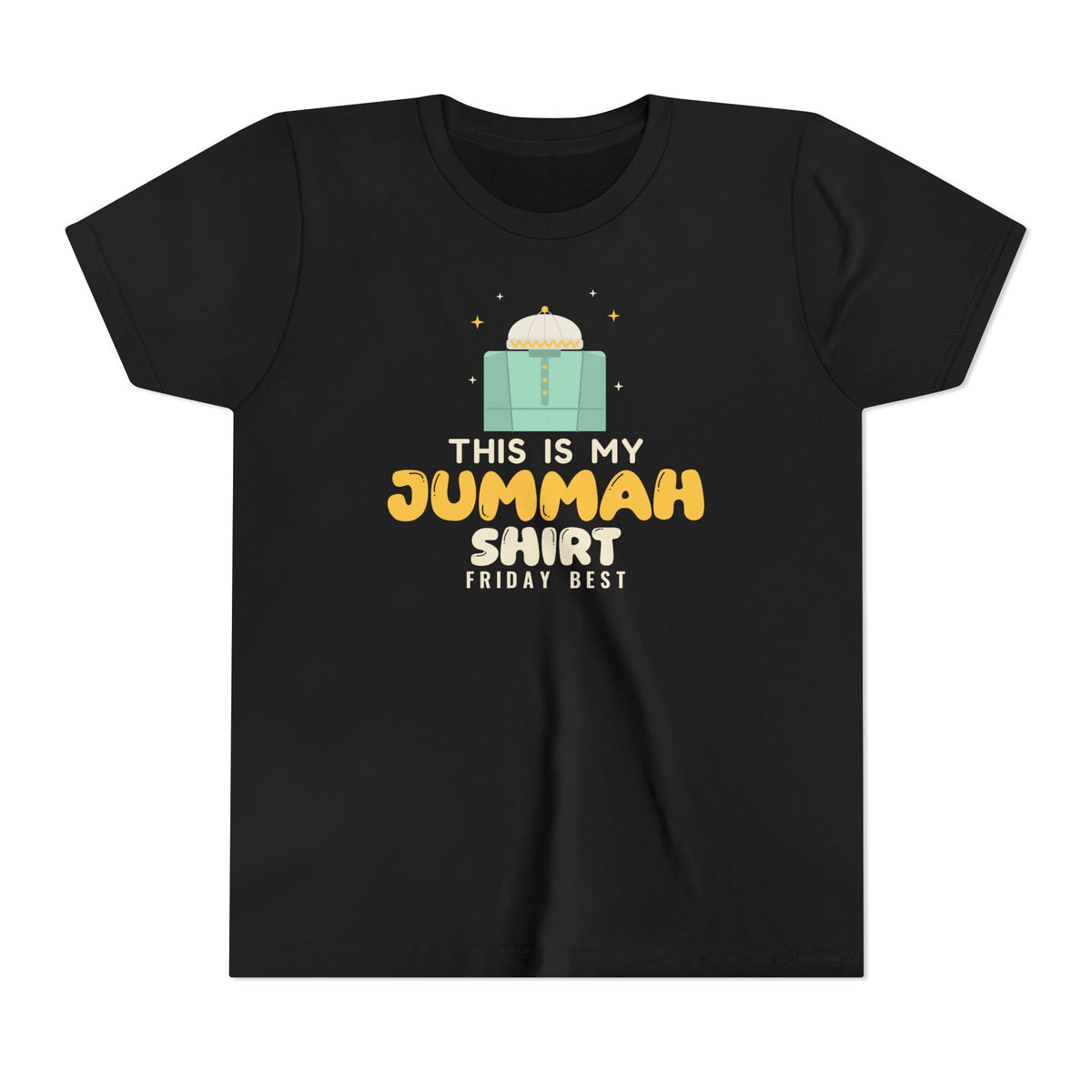 This Is My Jummah Kids T-Shirt in Black – AdabStars